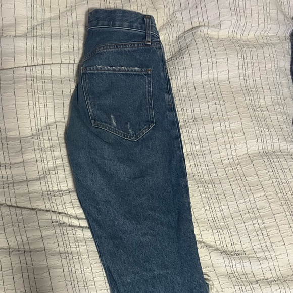 AGOLDE high rise cropped mom jeans - Picture 3 of 3